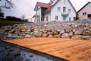 Holzterrasse